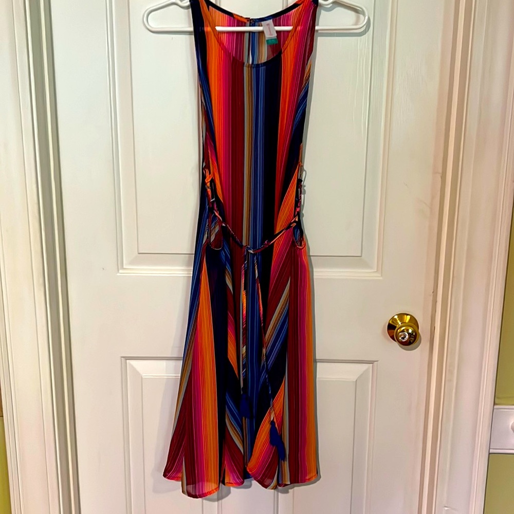 Beach cover up or gauzy layer